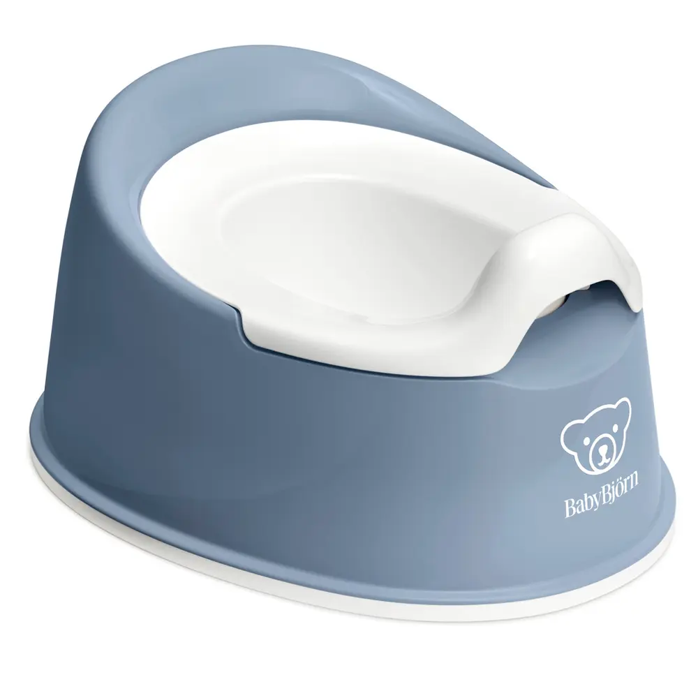 Smart Potta - Gråblå/vit | Baby & Barn - Sköta - Pottor, toalettsitsar & pallar | BabyMode