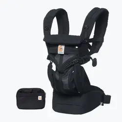 Bärsele Omni 360 Cool Air Mesh - Onyx Black | Baby & Barn - Bärselar & bärsjalar | BabyMode