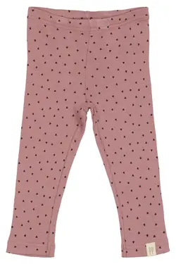 Leggings - Nostalgic Rose/Coffee Bean | Kläder - Underdelar - Leggings | BabyMode
