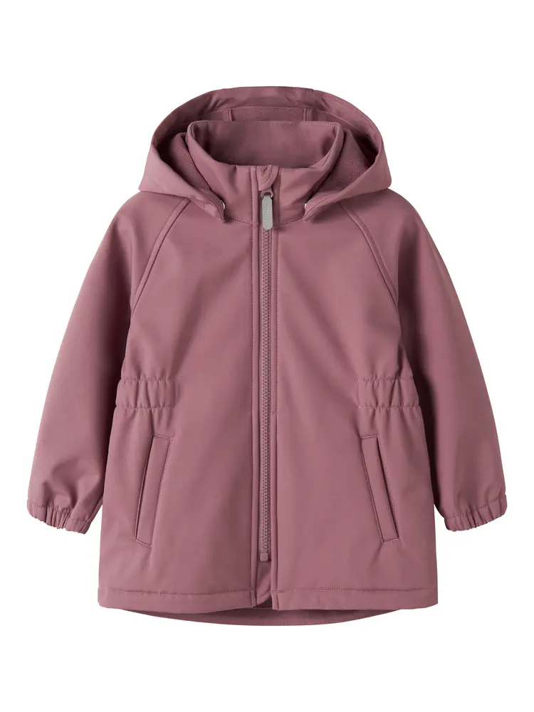 Name It Softshell Jacka Magic - Wistful Mauve - 98