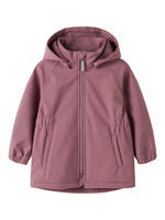 Name It Softshell Jacka Magic - Wistful Mauve