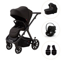 Odder Evoke Duovagn Med Cybex Cloud G3 Och Adapter - Svart