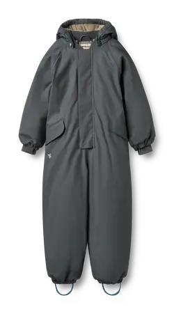 Ludo Gummi Vinteroverall - Greyblue | Kläder - Ytterplagg - Overaller | BabyMode
