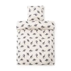 Baby sängkläder - Dino Mono 70x100 | Barnrum - Textilier - Sängkläder - Sängkläder för barn | BabyMode