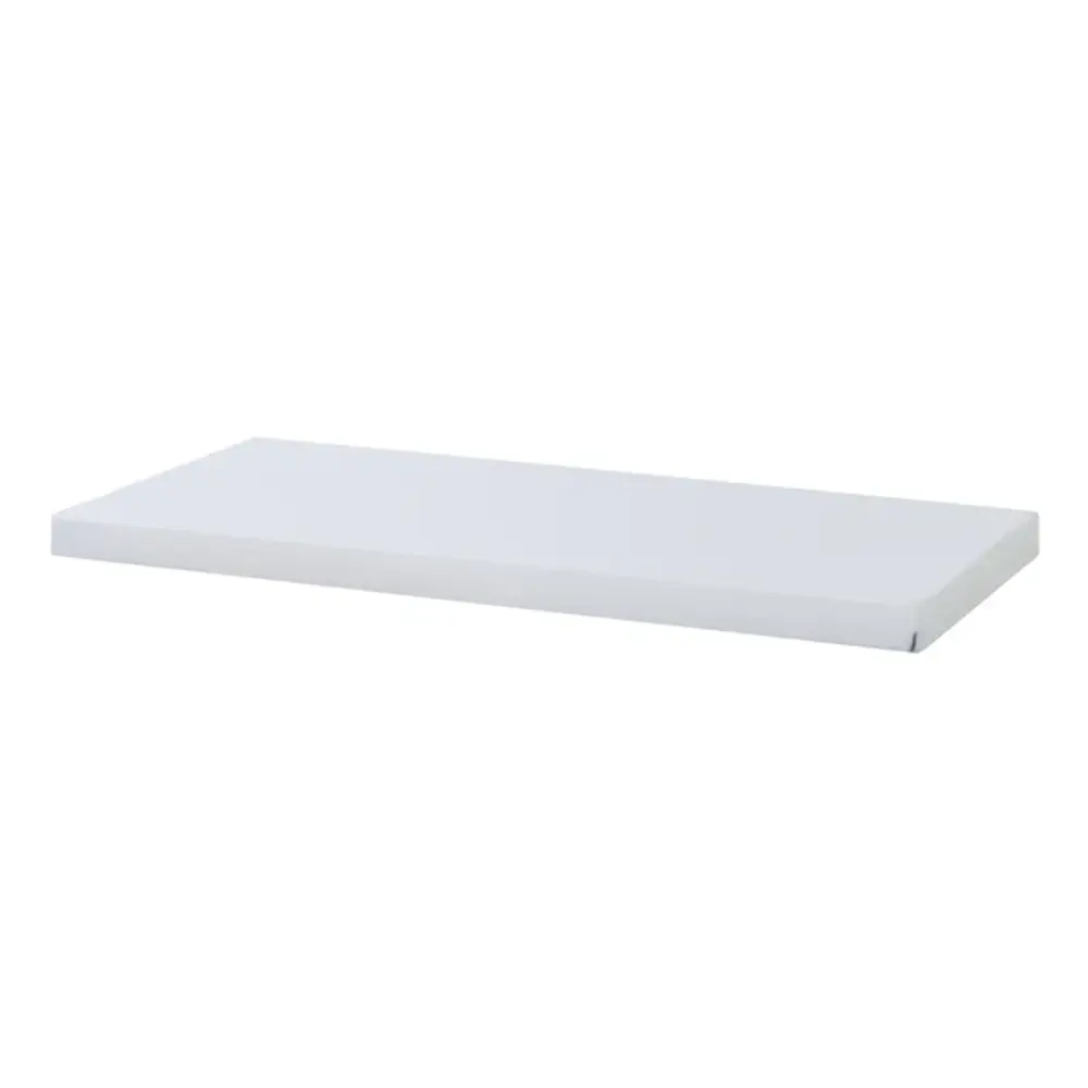Skummadrass inkl.överdrag, 90x200 cm, H:9 cm, Vit | Barnrum - Barnsängar & vaggor - Madrasser - Madrasser för juniorsängar | BabyMode