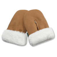 Handvärmare Mini - Brown Faux Suede