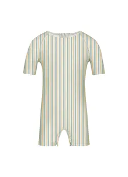 Baddräkt - Striped - Fern