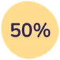Spar 50%