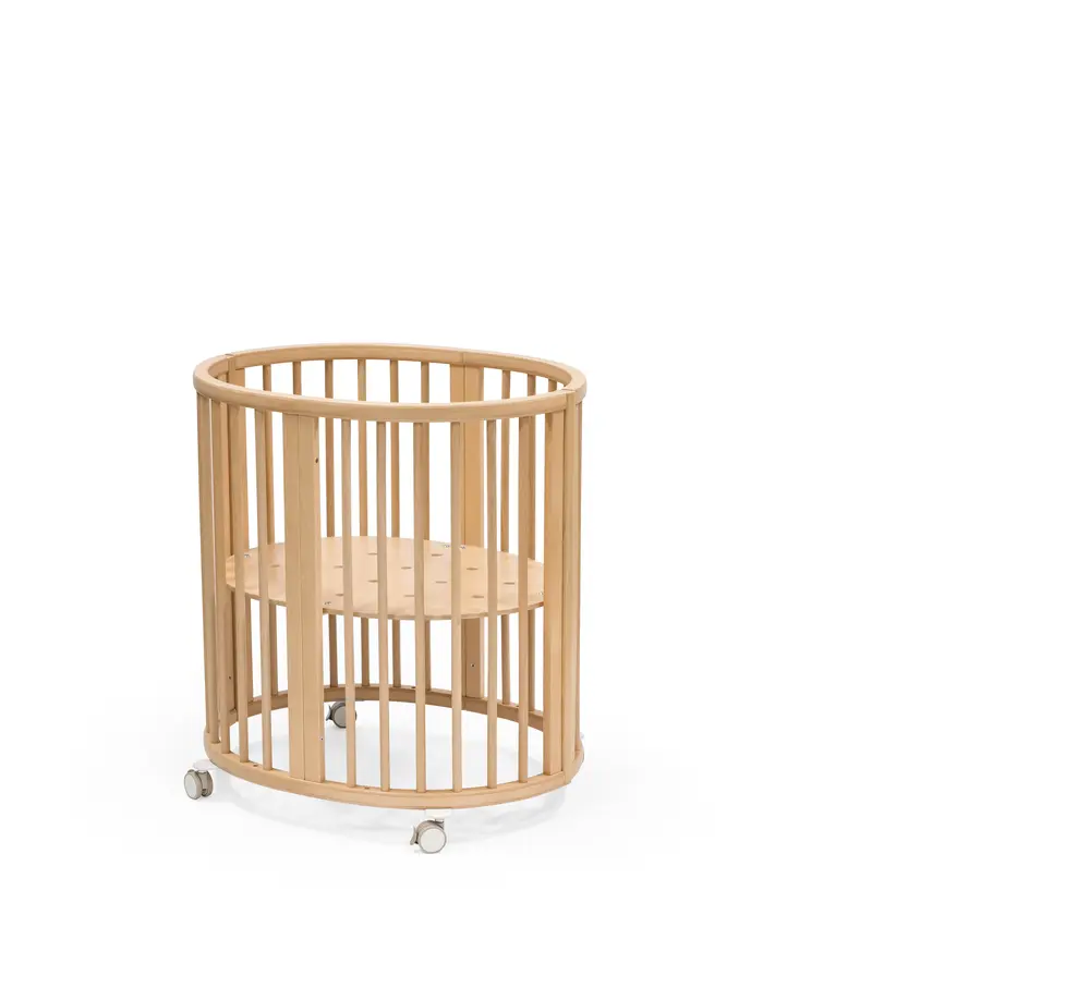 Stokke® Sleepi Mini V3 Spjälsäng - Natural | Barnrum - Barnsängar & vaggor - Spjälsängar | BabyMode