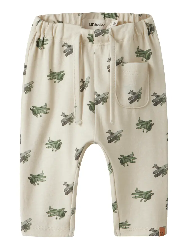 Layo Geu Loose Byxor - Coconut Milk - 80 | Barnkläder - Underdelar - Byxor | BabyMode