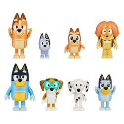 Bluey Figurer 8-pack | Leksaker - Dockor & figurer - Siffror | BabyMode