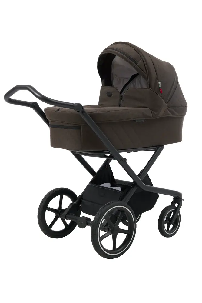 Odder Vida Barnvagn - Dark Brown | Barnvagnar - Liggvagnar | BabyMode