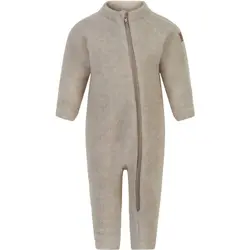 Overall Ull - Melange Off White | Kläder - Ull - Ulloveraller | BabyMode