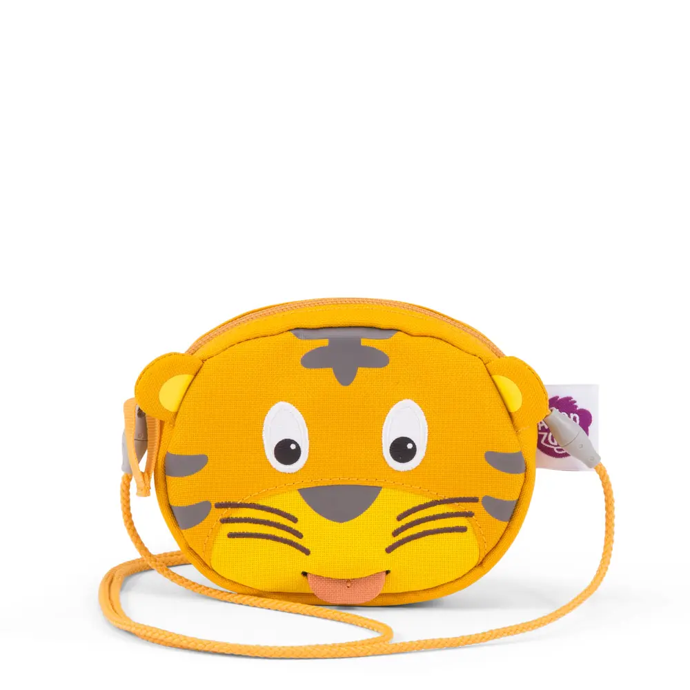 Affenzahn Wallet Tiger - Tiger - ONESIZE | Barnkläder - Tillbehör accessoarer - Ryggsäckar & väskor | BabyMode