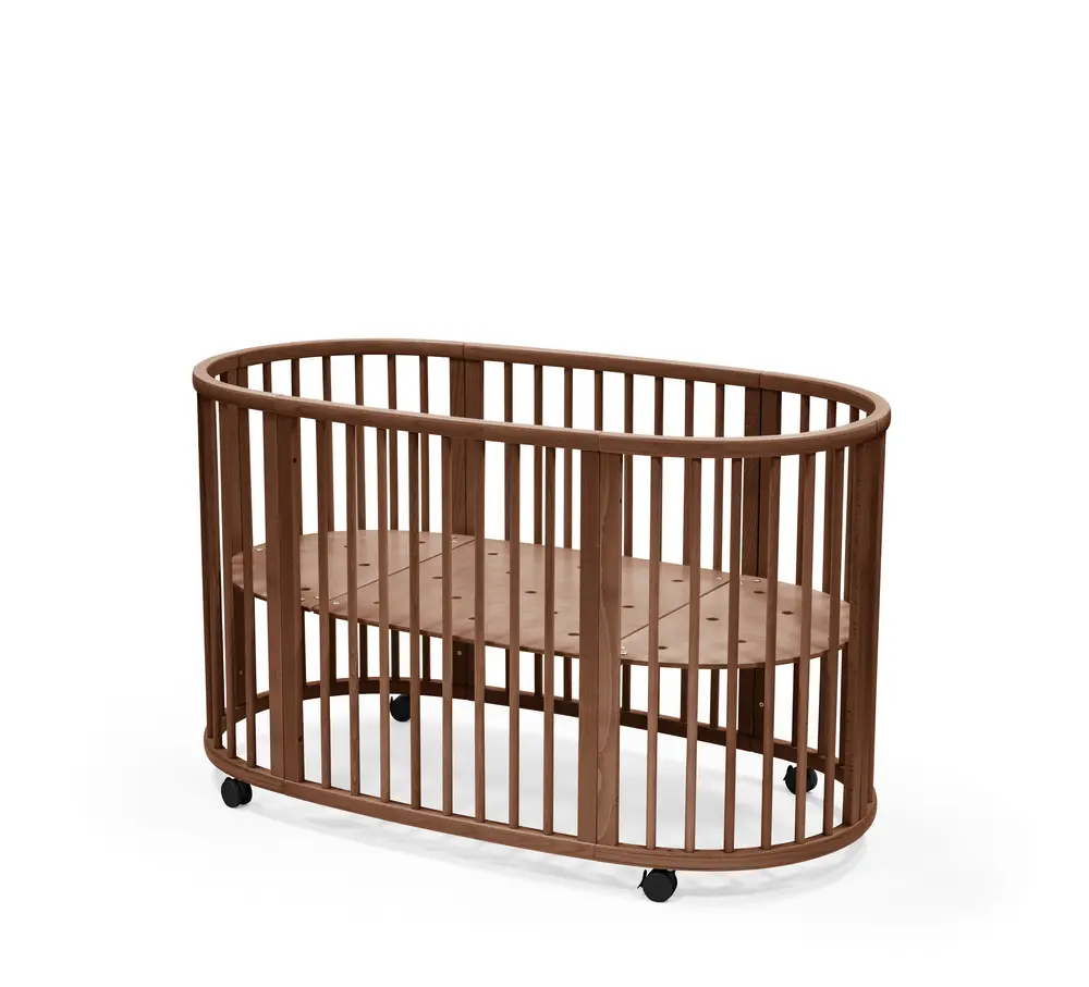 Stokke® Sleepi V3 Spjälsäng - Warm Brown | Barnrum - Barnsängar & vaggor - Spjälsängar | BabyMode