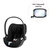 Cloud G i-size - Magic Black inkl. LED spegel