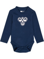 Långärmad Body Logo - Dress Blue