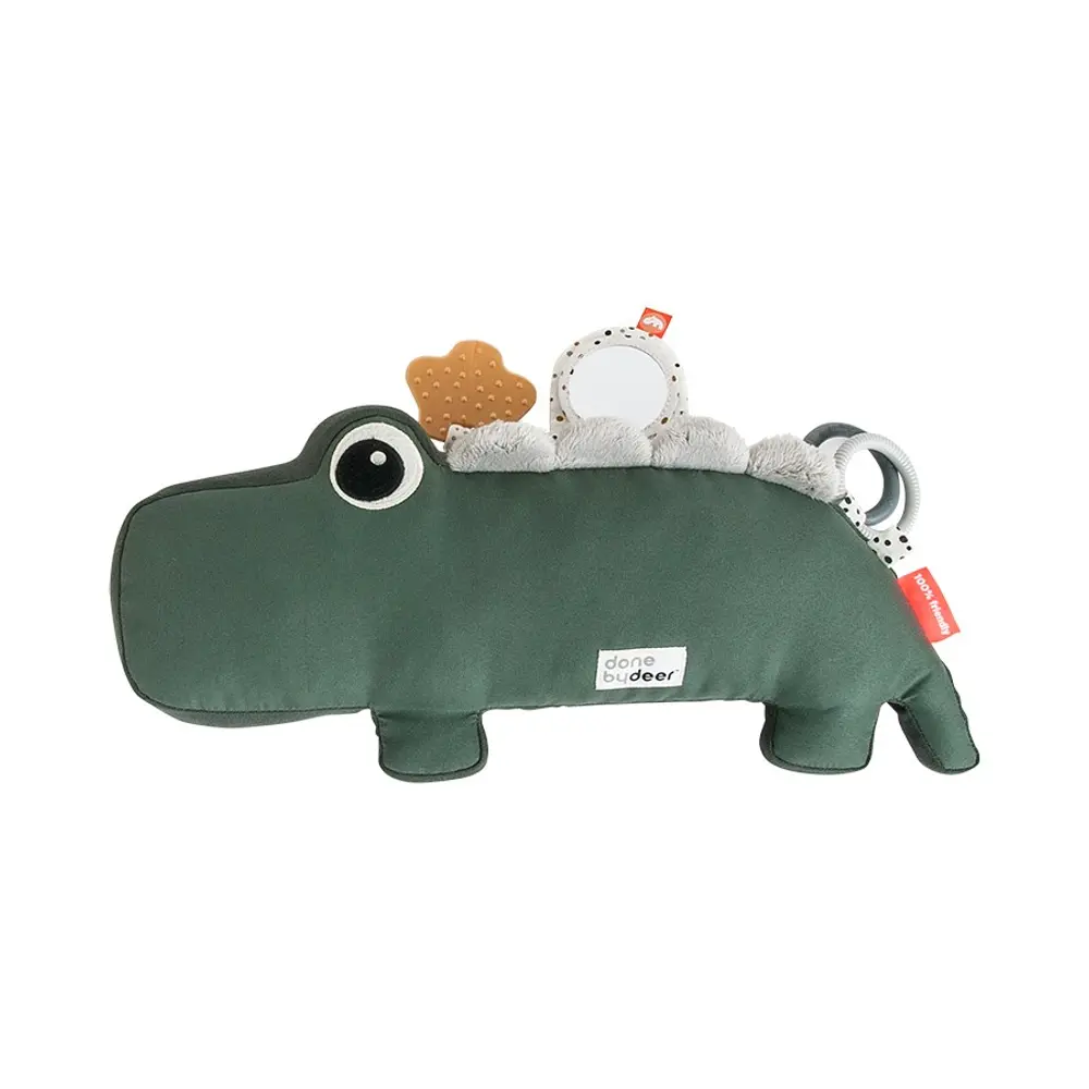 Tummy Time Aktivitetsleksaker - Croco - Grön | Leksaker - Babyleksaker - Aktivitetsleksaker | BabyMode