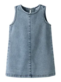 Amelia Denim Klänning - Medium Blue Denim | Kläder - Toppar - Klänningar | BabyMode