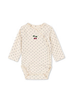Konges Sløjd Basic Långärmad Newborn Body - Blue Dot