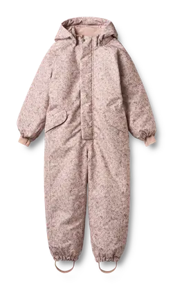 Miko Vinteroverall - Rose dust flowers | Kläder - Ytterplagg - Overaller | BabyMode