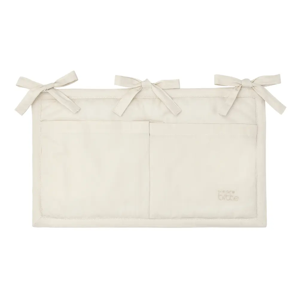 Sängficka – Light Sand | Barnrum - Textilier - Sängfickor | BabyMode