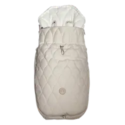 Åkpåse Footmuff - Oat Beige | Barnvagnar - Barnvagnstillbehör - Åkpåsar | BabyMode