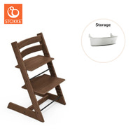 Högstol inkl. förvaringslåda - Oak warm brown