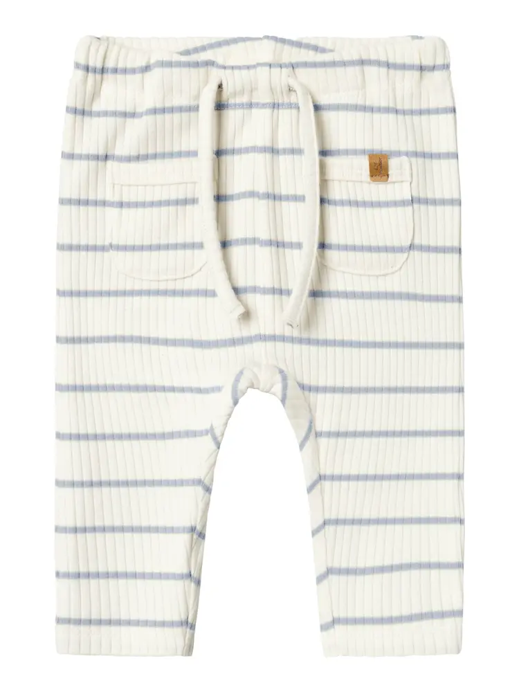 Lil Atelier Kail Byxor - Coconut Milk - 62 | Barnkläder - Underdelar - Byxor | BabyMode