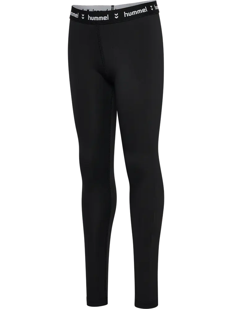 Tights Mid Waist - Black - 104 | Barnkläder - Underdelar - Leggings | BabyMode