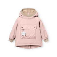 Mini A Ture Matbabywen Fleecefodrad Vinteranorak - Adobe Rose