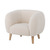 Cade Loungestol Vit Polyester