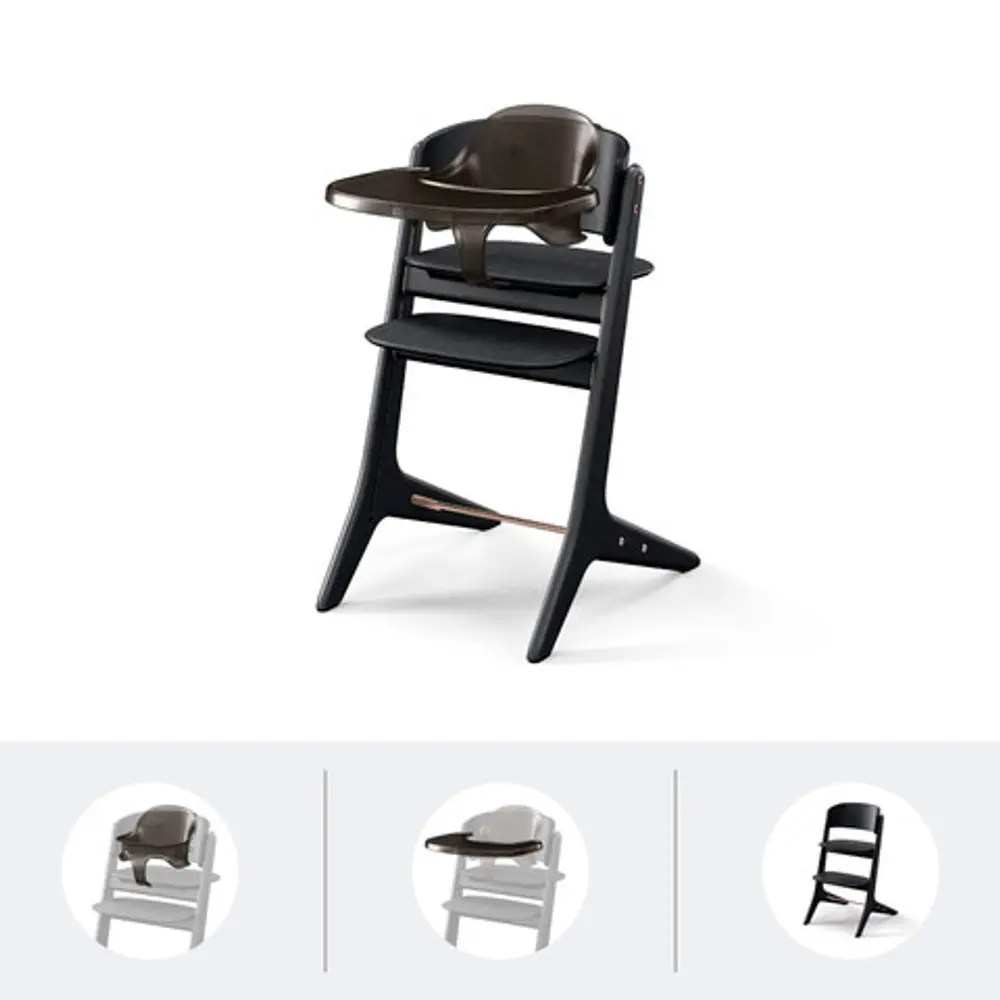 Cybex Lemo Platinum 3in1 Set Barnstol  - Svart/Rose Gold