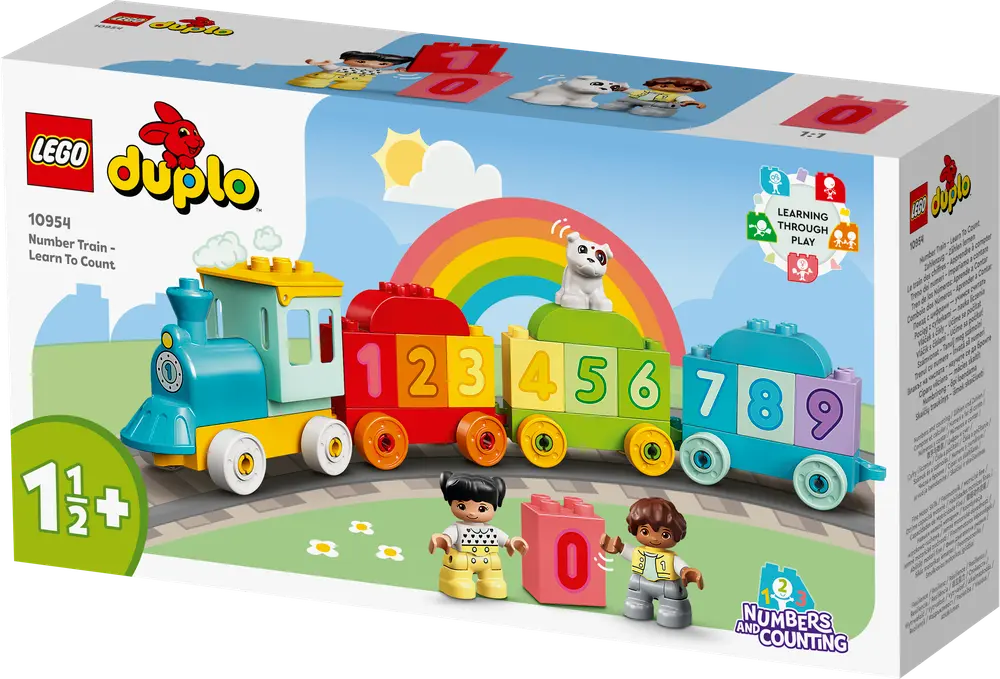 LEGO DUPLO My First 10954 Siffertåg Lär dig räkna