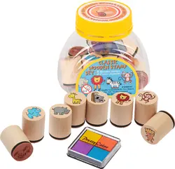 Stämplar med Djurmotiv | Leksaker - Kreativ lek - Kreativa set | BabyMode