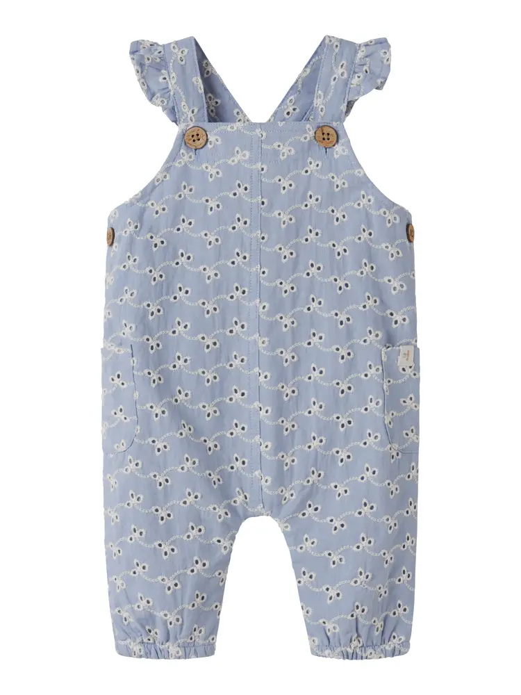 Tessie Hängselbyxor - Zen blue - 62 | Barnkläder - Underdelar - Hängsel & jumpsuits | BabyMode