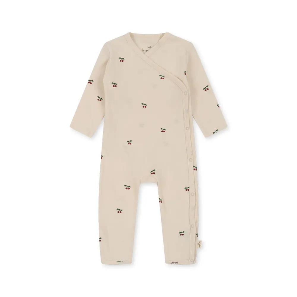 Jumpsuit - Cherry - 3M | Barnkläder - Bodys & overaller - Jumpsuit utan fot | BabyMode