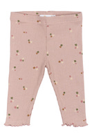Odelia Rib Leggings - Adobe rose