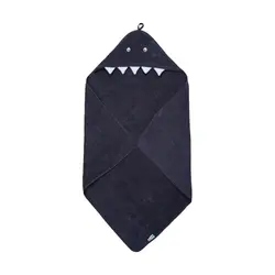 Badcape - Odyssey Gray - 83*83 cm | Baby & Barn - Sköta - Badrockar, ponchos & badlakan | BabyMode