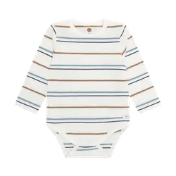 Långärmad Body - Egret | Kläder - Bodys & overaller - Långärmad body | BabyMode