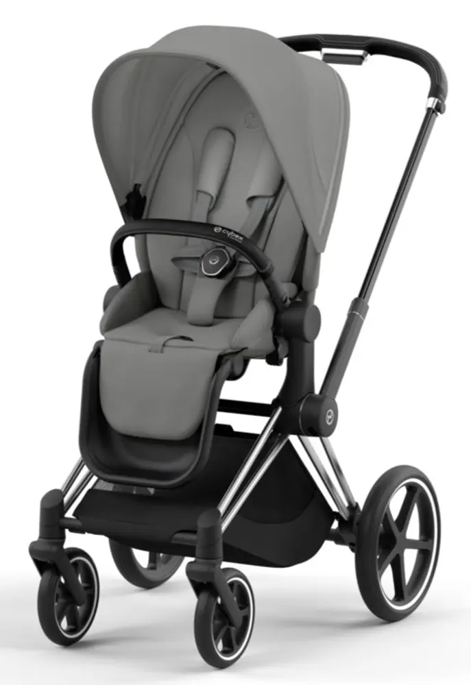 Priam Sittvagn - sepia black/chrome black