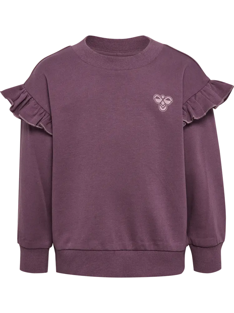 Hummel Loose Sweatshirt - Black Plum - 92
