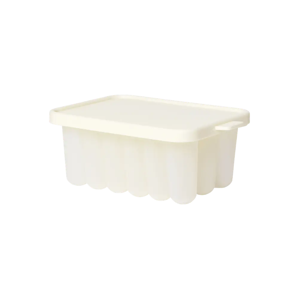 Bibs Portionsform Med Lock - Ivory | Baby & Barn - Äta - Matlådor & vattenflaskor | BabyMode