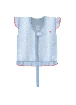 Simväst med rem - Seersucker - Ladybug - Blue | Kläder - Badkläder - Badtillbehör - Badvästar | BabyMode