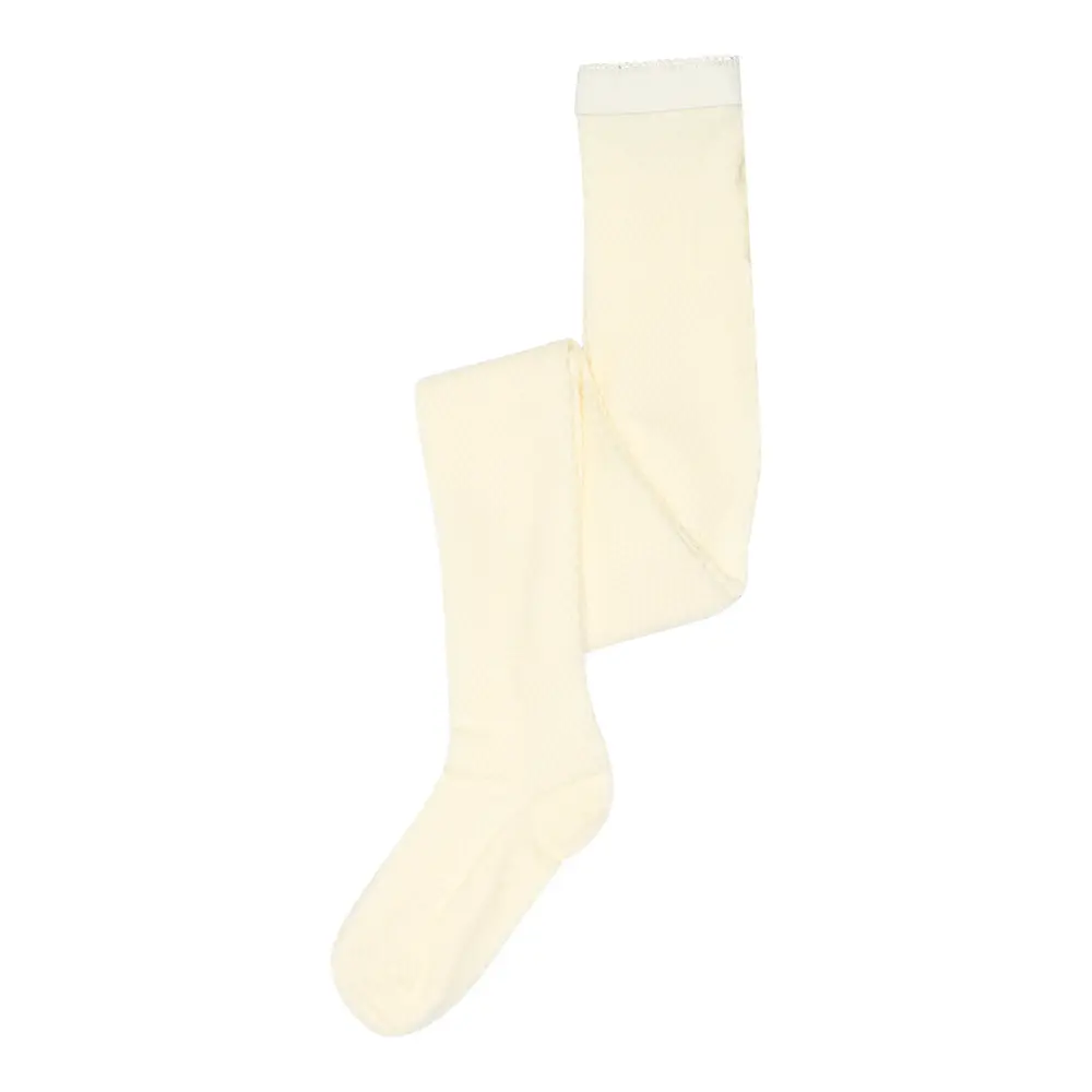 Strumpbyxor Ull - Off White - 110 | Barnkläder - Ull - Strumpor & ullstrumpbyxor | BabyMode