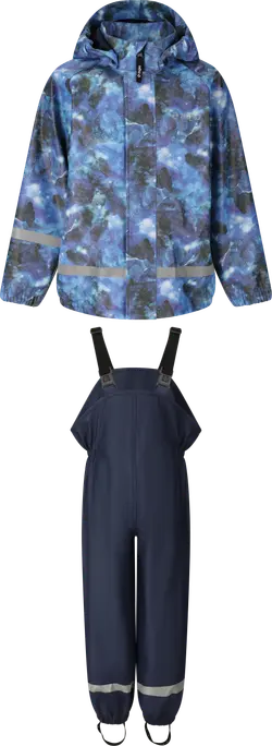 Kaspar Regnset - Navy | Kläder - Ytterplagg - Regnkläder | BabyMode