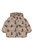 The New Siblings Uwe Puffer Jacka - Taupe Gray AOP TN