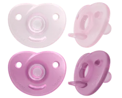 Soothie, 0–6 m, rosa/ljusrosa | Baby & Barn - Sköta - Nappar | BabyMode