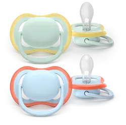 Ultra Air napp, 0-6 m, ljusgrön/ljusblå | Baby & Barn - Sköta - Nappar | BabyMode