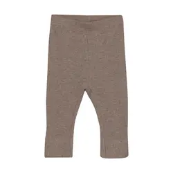 Leggings Melange Rib - Coffee Quartz Melange | Kläder - Underdelar - Leggings | BabyMode